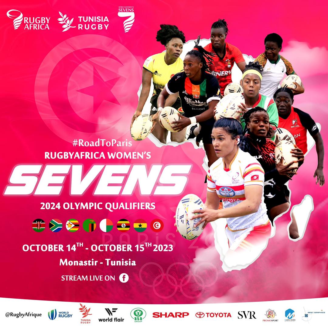 Rugby Africa Womens Sevens Tunisia Hosts 2024 Olympic Qualifiers Rugby Afrique